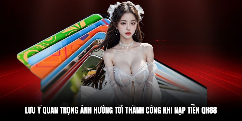Những lưu ý quan trọng khi nạp tiền QH88 cần bỏ túi